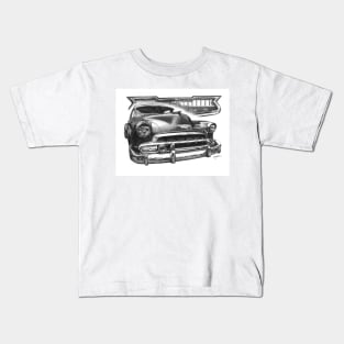 1954 CHEVY Vintage Car Kids T-Shirt